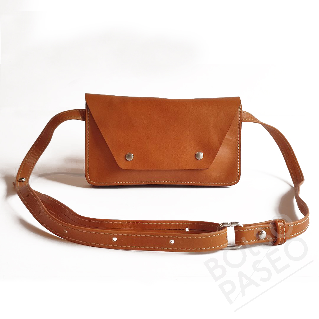ANI-MIEL Bandolera de cuero ANI